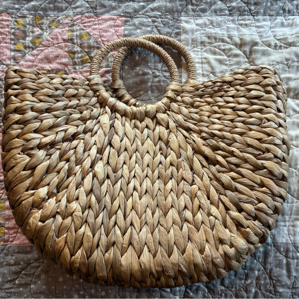 Natural Woven Handbag